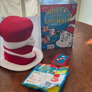 Dr. Seuss Red and White Cat's Hat Game